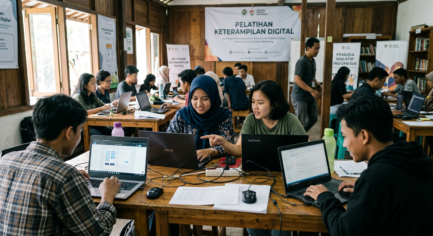 LIVESGP PASAMAN Gelar Workshop Literasi Digital untuk Pemuda